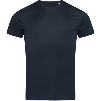 Stedman Active Sports T-Shirt Mens - Blue Midnight