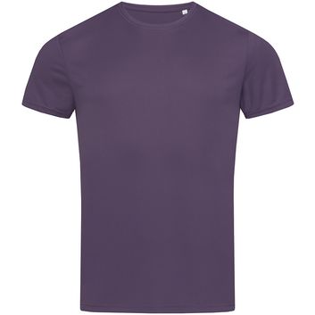 Stedman Active Sports T-Shirt Mens - Deep Berry