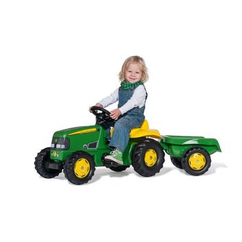 Rolly Kid John Deere Pedal Ride-On Tractor &amp; Trailer alternative