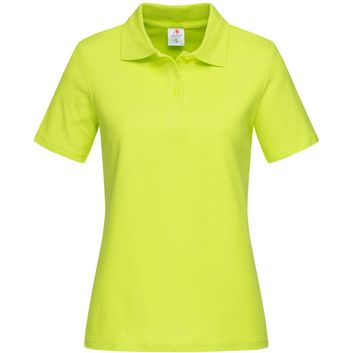 Stedman Classic Cotton Polo Ladies 170gm - Bright Lime