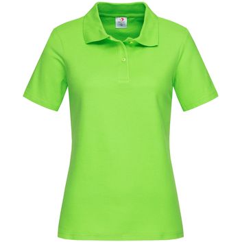 Stedman Classic Cotton Polo Ladies 170gm - Kiwi