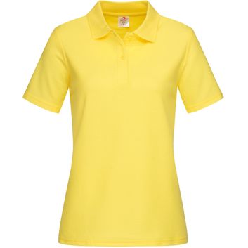 Stedman Classic Cotton Polo Ladies 170gm - Yellow
