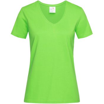 Stedman Classic Ladies V Neck T-Shirt 155gm - Kiwi
