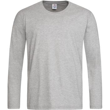 Stedman Classic Long Sleeve T-Shirt - Heather Grey