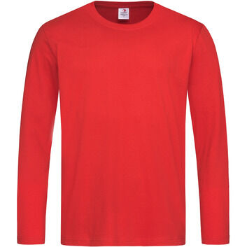 Stedman Classic Long Sleeve T-Shirt - Scarlet Red