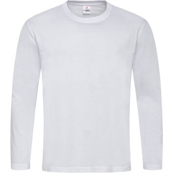 Stedman Classic Long Sleeve T-Shirt - White