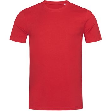 Stedman Green Urban James Organic T-Shirt Mens - Pepper Red