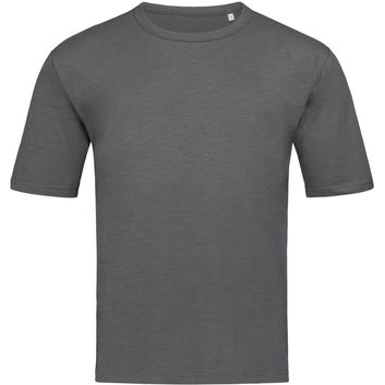 Stedman Green Urban Organic Mens Slub T-Shirt - Slate Grey