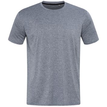 Stedman Recycled Sports T-Shirt Move Mens - Denim Heather