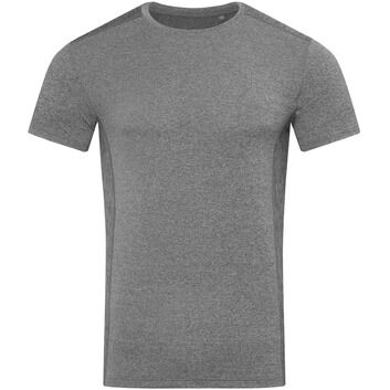 Stedman Recycled Sports T-Shirt Race Mens - Heather Grey