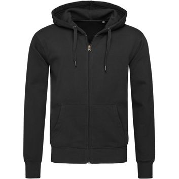 Stedman Sports Hooded Zip Jacket Select - Black Opal