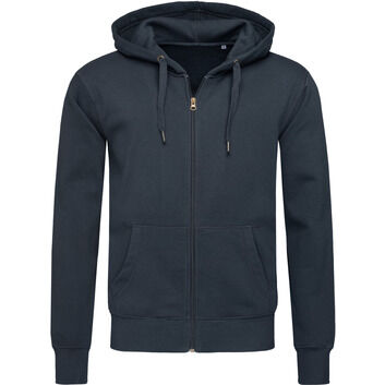 Stedman Sports Hooded Zip Jacket Select - Blue Midnight