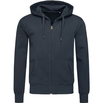 Stedman Sports Hooded Zip Jacket Select - Blue Midnight