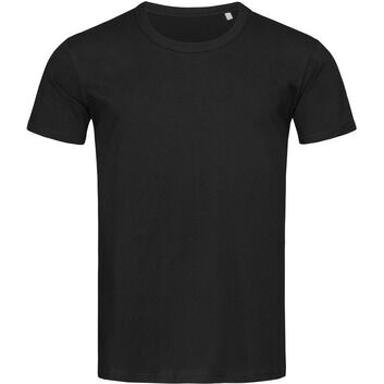 Stedman Stars Ben Crew Neck T-Shirt - Black Opal