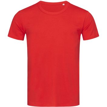 Stedman Stars Ben Crew Neck T-Shirt - Crimson Red