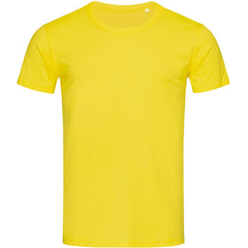 Stedman Stars Ben Crew Neck T-Shirt - Daisy Yellow