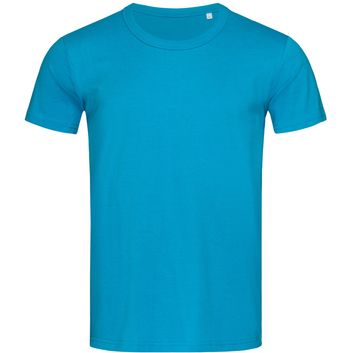 Stedman Stars Ben Crew Neck T-Shirt - Hawaii Blue