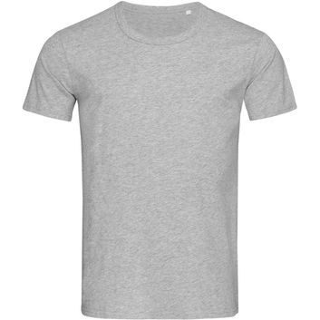 Stedman Stars Ben Crew Neck T-Shirt - Heather Grey