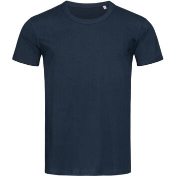 Stedman Stars Ben Crew Neck T-Shirt - Marina BLue
