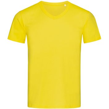 Stedman Stars Ben V Neck T-Shirt - Daisy Yellow
