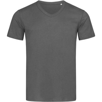 Stedman Stars Ben V Neck T-Shirt - Slate Grey