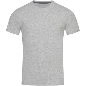 Stedman Stars Clive Crew Neck T-Shirt - Heather Grey