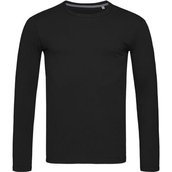 Stedman Stars Clive Long Sleeve T-Shirt - Black Opal