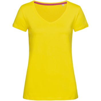 Stedman Stars Megan V Neck Ladies T-Shirt - Daisy Yellow