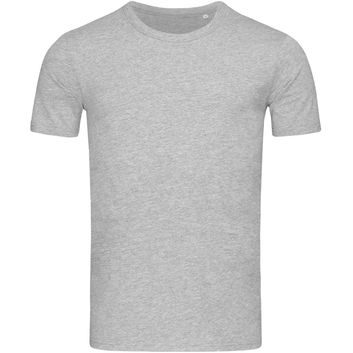 Stedman Stars Morgan Crew Neck T-Shirt - Heather Grey