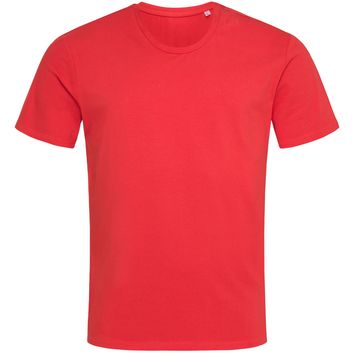 Stedman Stars Relax Crew Neck T-Shirt Mens - Scarlet Red