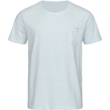 Stedman Stars Shawn Oversized Slub Crew Neck T-Shirt - Powder Blue