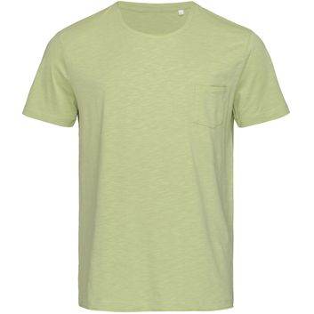 Stedman Stars Shawn Oversized Slub Crew Neck T-Shirt - Powder Green