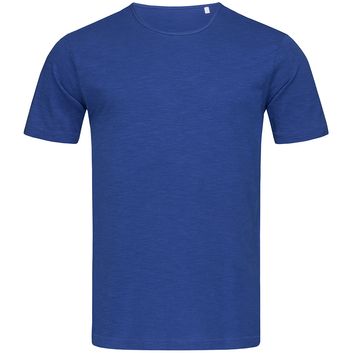 Stedman Stars Shawn Slub Crew Neck T-Shirt - True Blue