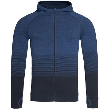 Stedman Active Sports Seamless Raglan Jacket Mens - Blue Transition