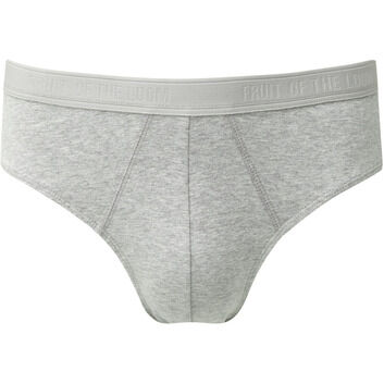 Fruit Of The Loom Underwear Classic Sport Brief 2 Pack - Light Grey Marl
