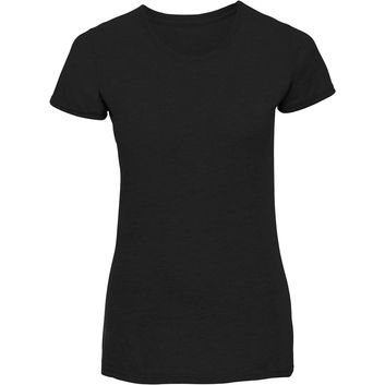 Russell HD T-Shirt Ladies - Black