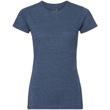 Russell HD T-Shirt Ladies - Bright Navy Marl