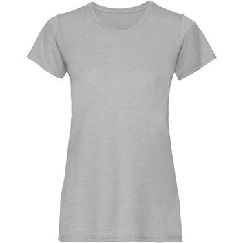 Russell HD T-Shirt Ladies - Silver Marl