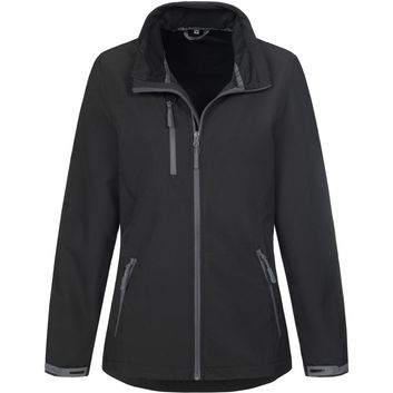 Stedman Active Outdoor Softest Shell Jacket Ladies - Black Opal