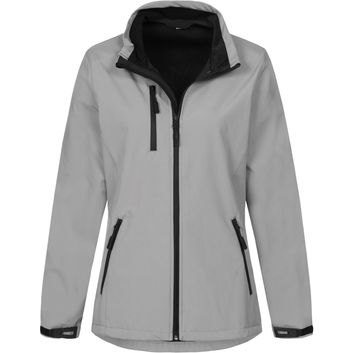 Stedman Active Outdoor Softest Shell Jacket Ladies - Dolphin Grey