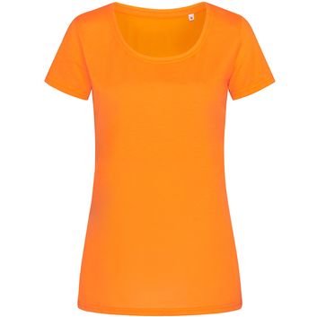 Stedman Active Sports Cotton Touch T-Shirt Ladies - Cyber Orange