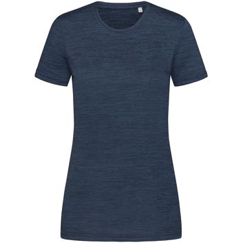 Stedman Active Sports Intense Tech Ladies T-Shirt - Marina Heather