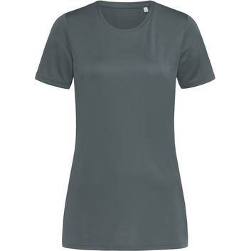 Stedman Active Sports T-Shirt Ladies - Granite Grey