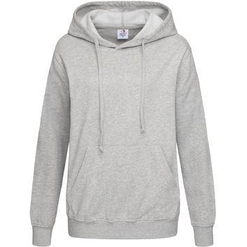 Stedman Classic Hooded Sweat Ladies - Heather Grey