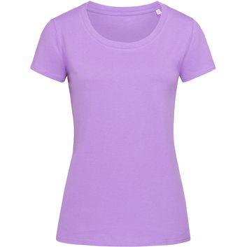 Stedman Green Urban Janet Organic Crew Neck T-Shirt Ladies - Lavender Purple