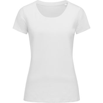 Stedman Green Urban Janet Organic Crew Neck T-Shirt Ladies - Winter White