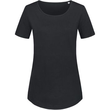 Stedman Green Urban Organic Ladies Slub T-Shirt - Black Opal