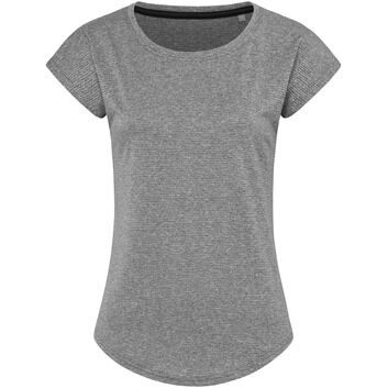 Stedman Recycled Sports T-Shirt Move Ladies - Heather Grey