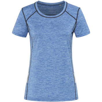 Stedman Recycled Sports T-Shirt Reflect Ladies - Blue Heather