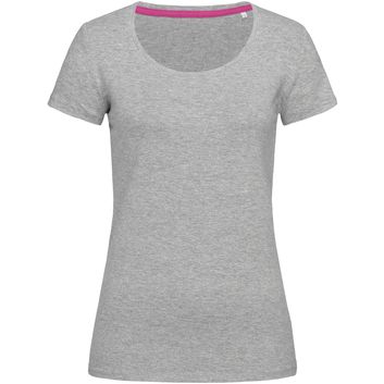 Stedman Stars Claire Crew Neck Ladies T-Shirt - Heather Grey